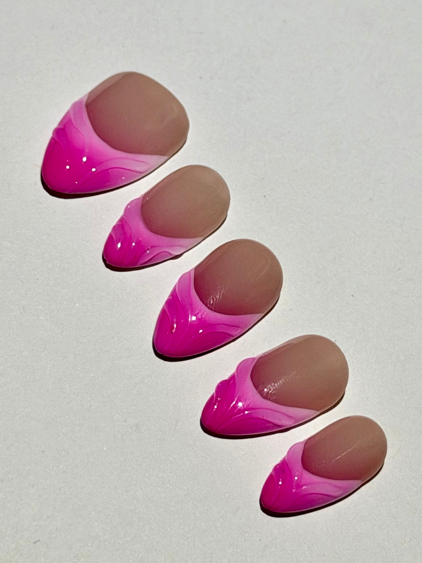 Holy Blush – Elegant Nude & Pink Press-On Nails