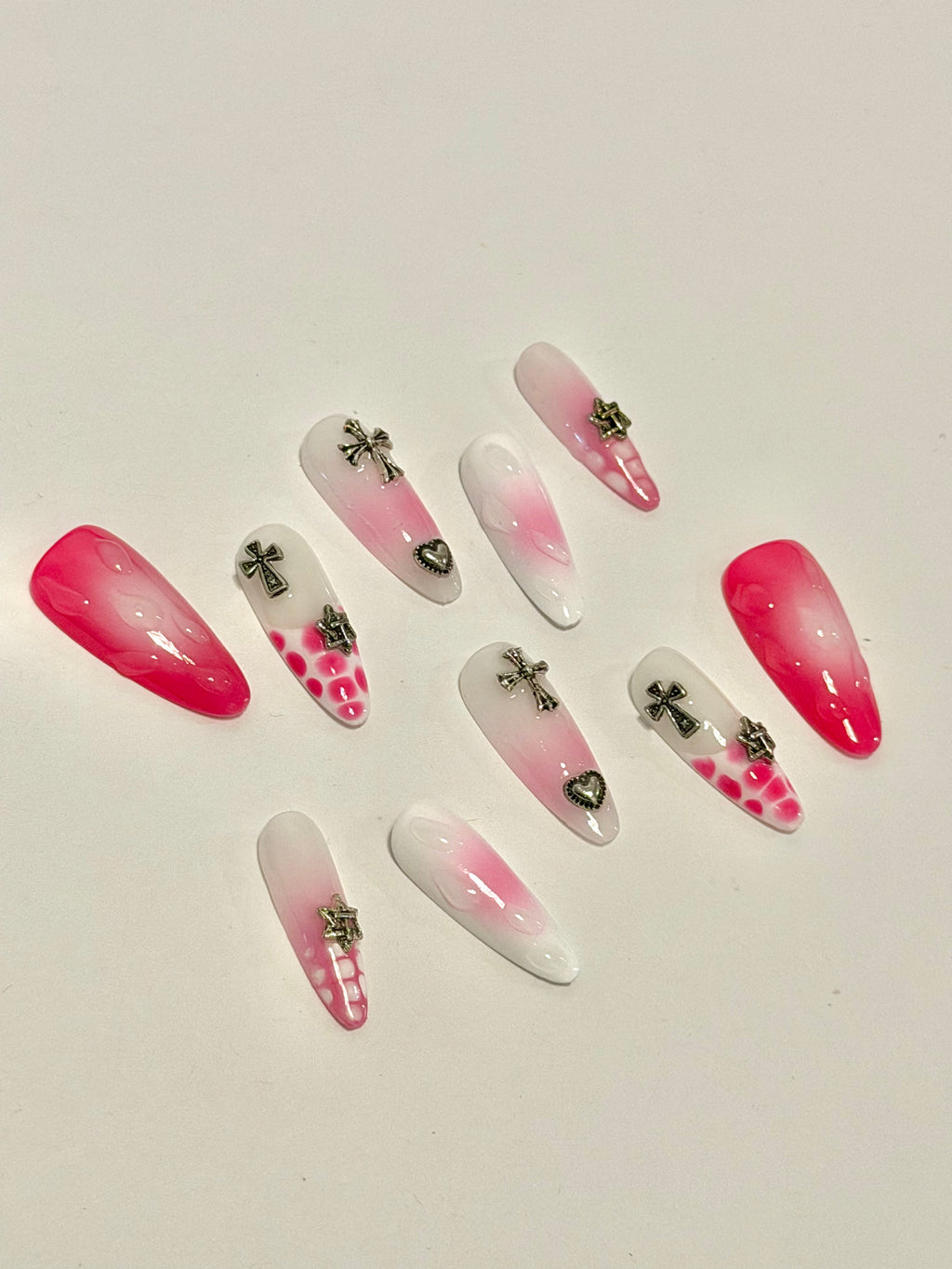 Cross of Love – Faith-Inspired Press-On Nails