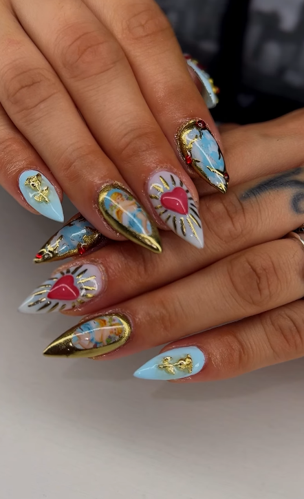 Regular Customizable Press-on Design