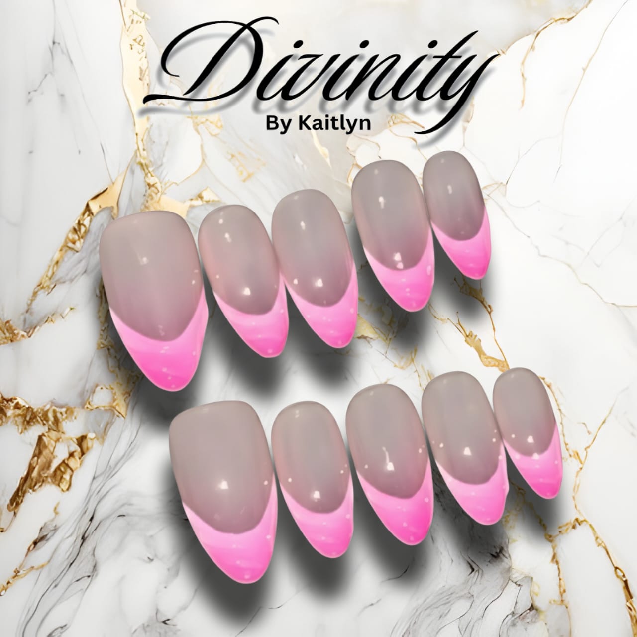 Holy Blush – Elegant Nude & Pink Press-On Nails