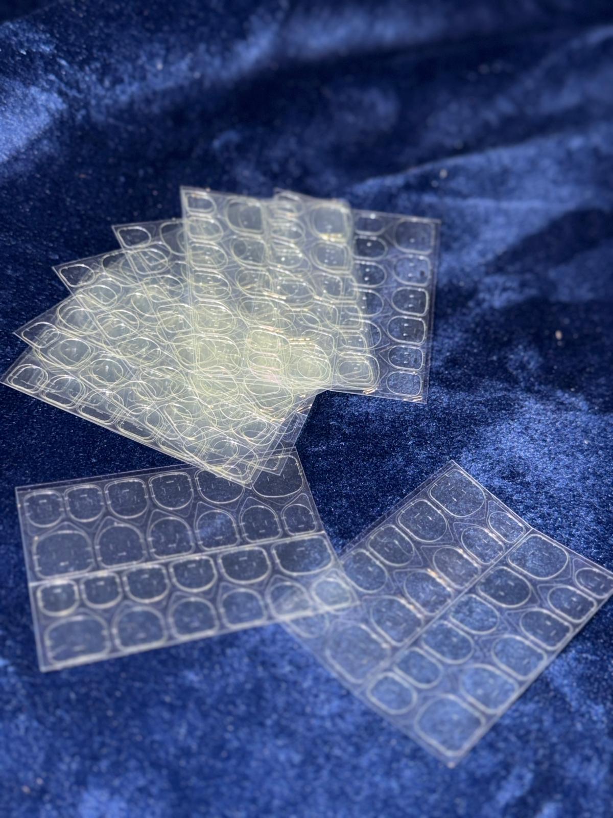 Transcendence – Butterfly Silver Press-On Nails